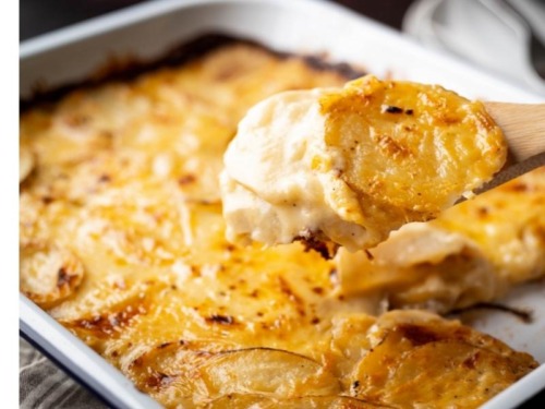 Klassisches Kartoffelgratin – eine tolle Beilage - Oma Kocht