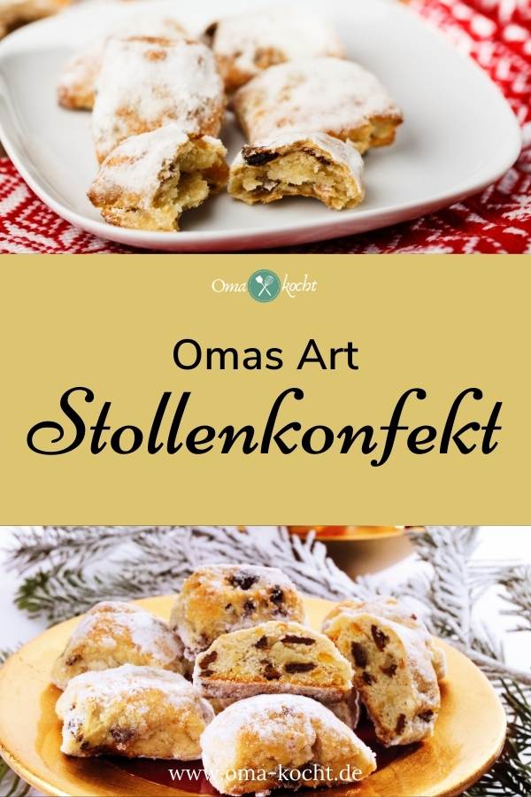 Omas Mini-Stollen Mit Marzipan - Oma Kocht