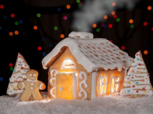 Einfaches Lebkuchenhaus backen - Oma Kocht