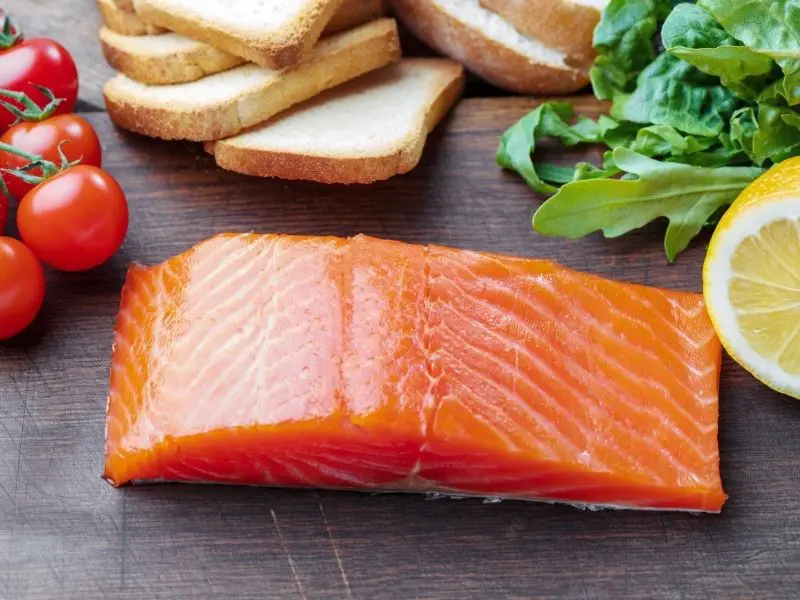 Lachs auf Ofengemüse | Omas Rezepte